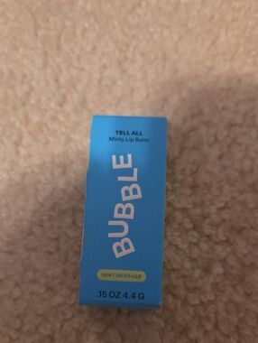 BUBBLE Minty Lip Balm — Blue Mint